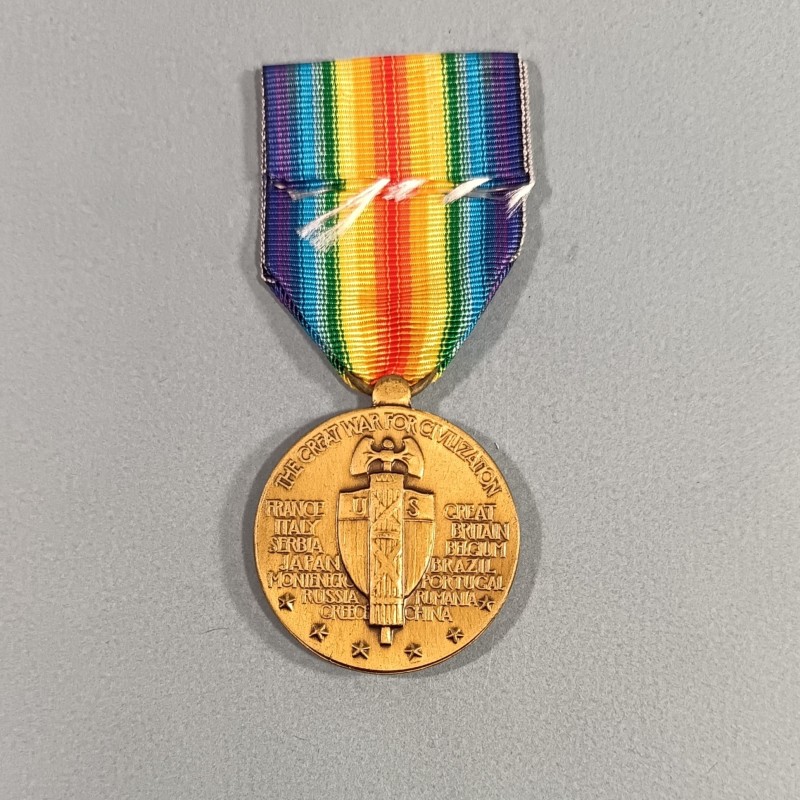 ETAT UNIS USA MEDAILLE INTERALLIEE DE LA VICTOIRE DE LA GRANDE GUERRE 1914-1918